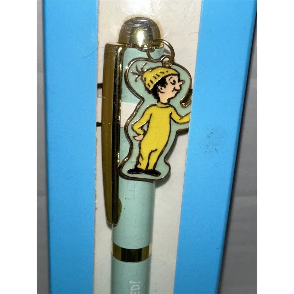 Dr Seuss Oh The Places Youll Go Great Places Charm Pen Blue Gold Black Ink NEW